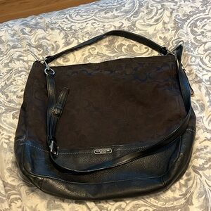 Black Coach vintage 2000s Hobo Bag